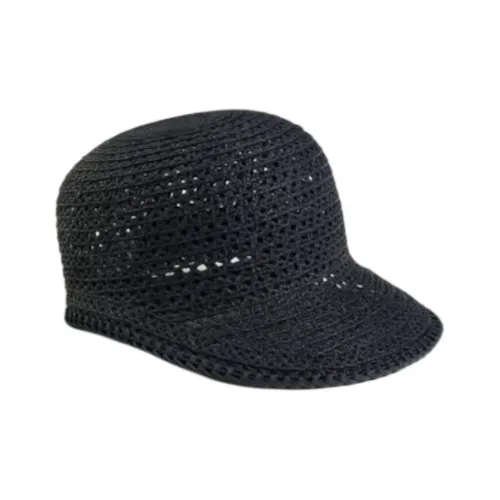 HERMES Рафия Шапки и Кепки Женские Черные