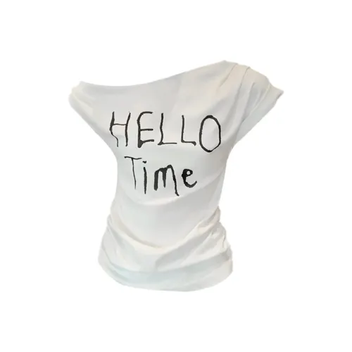 CHARM GLOW Белые Женские Футболки