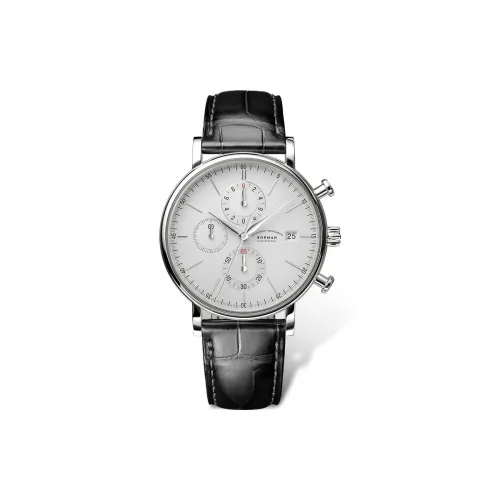 BORMAN Кварцевый механизм Часы Мужские Черный циферблат