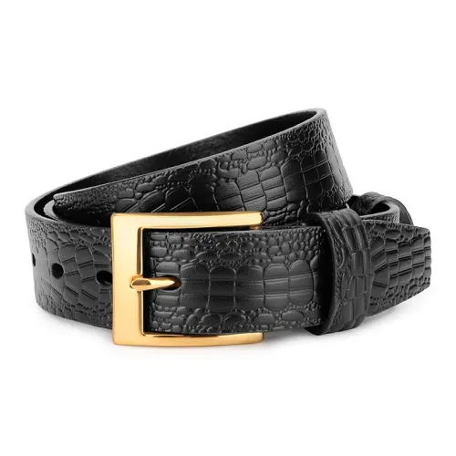 Cows Reign Ремни из лощеной коровьей кожи Мужской 3,4CM