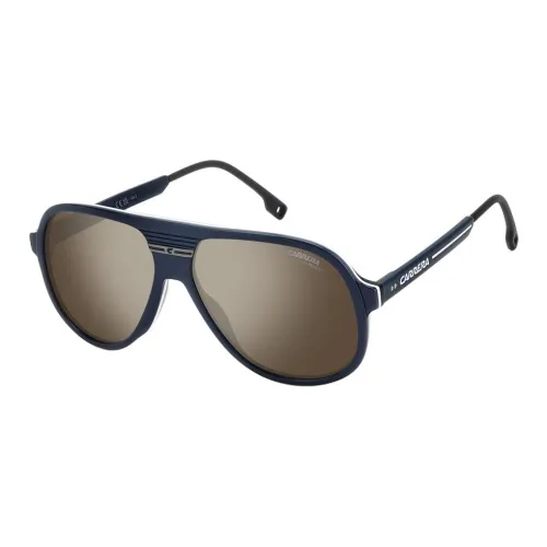 CARRERA Ацетат Пластик OVAL SUNGLASSES Мужской Темно-синий
