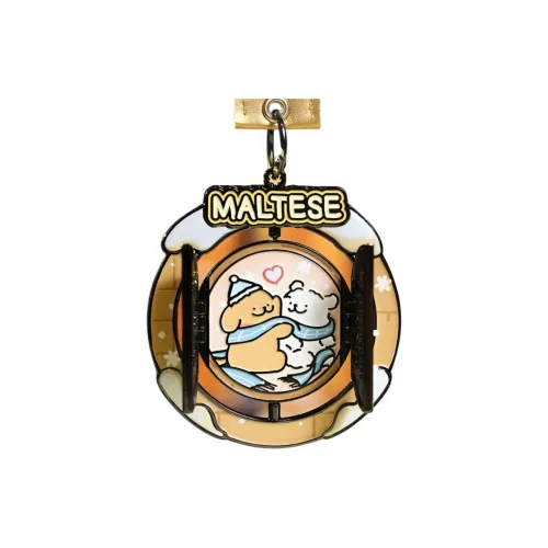 KEEP Мальтезе Huddling For Warmth Медаль Мерч по IP