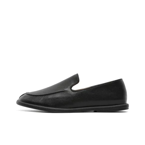 MUYI Мужские повседневные туфли Low Топ Черный мужской