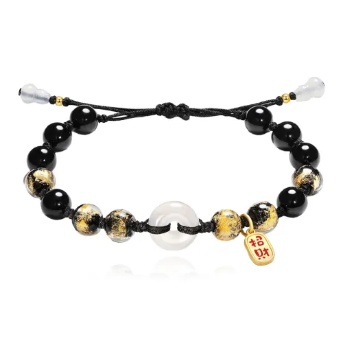 Kelanxi Синтетический Искусственный Цветной Глазурный Браслеты Женские