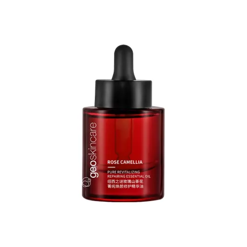 Geoskincare Розовый Камелия Pure Revitalizing Сыворотки Масло Успокаивающий Укрепляющий Увлажняющий Восстанавливающий