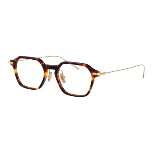 Linda Farrow Ацетат Нерегулярная форма Оправы для очков Женские Черепаховый