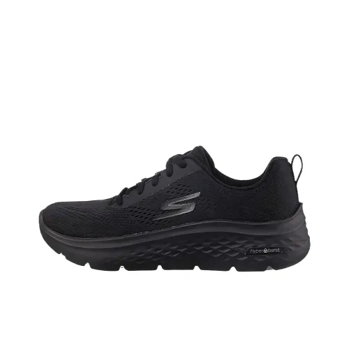 Skechers Go Walk Hyper Burst Low Топ Беговые кроссовки Женские Черный