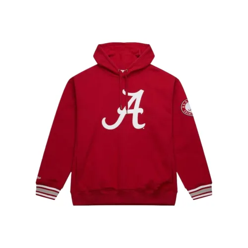 MITCHELL NESS Малиновый Alabama Малиновый Прилив Chainstitch Толстовка Мужской