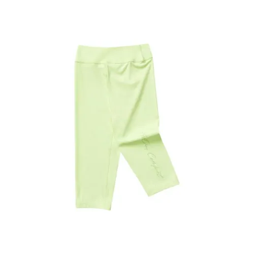 Skechers Kids Лаймово-кремовый Зеленый 014J Kids Брюки