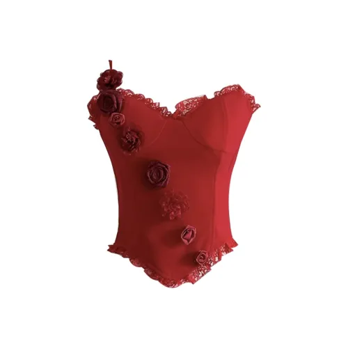 TSKIU Красный Женские Камисоли