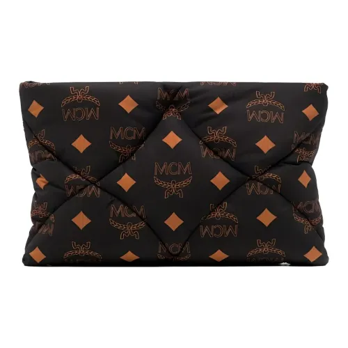 MCM Nylon Clutch Large Unisex Black MCM Нейлон Клатч Большой Унисекс Черный