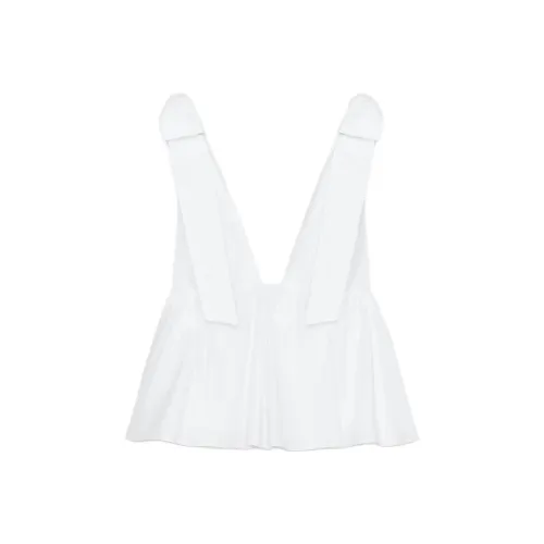 ZARA Белые Женские Майки