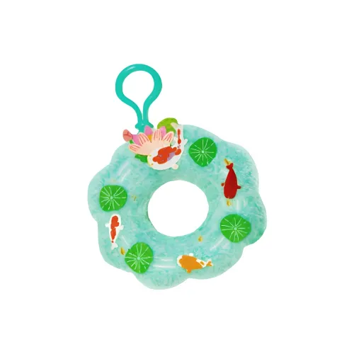 BAMBOO MATES Natural Element Wreath Благоприятный Карп кои Куклы Плюшевый Брелок 10 см Рекомендуемая высота