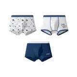 Полный принт Планета + Котенок Белый + Глубокий морской синий