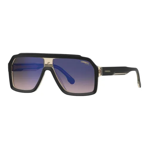 CARRERA Пластик Aviator Солнцезащитные очки Мужской Черный
