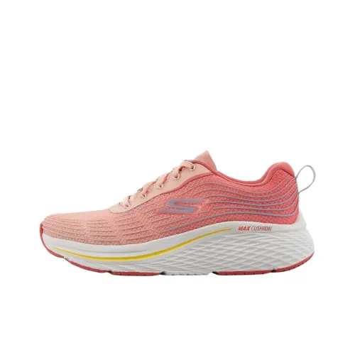 Skechers Max Cushioning Elite 2,0 Low Топ Кроссовки для тренировок Женские Персиково-розовый