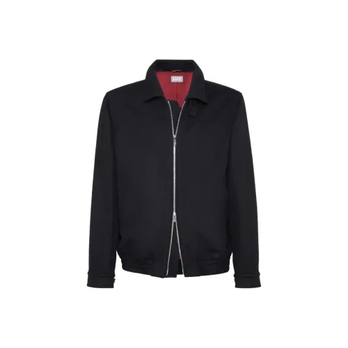 BRUNELLO CUCINELLI Черные Мужские Куртки