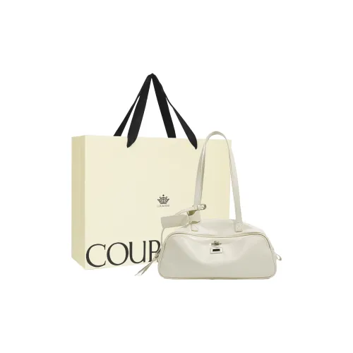 COURONNE Коровья кожа Багет Сумка Плечевая сумка Стандартная Женская Многоцветная