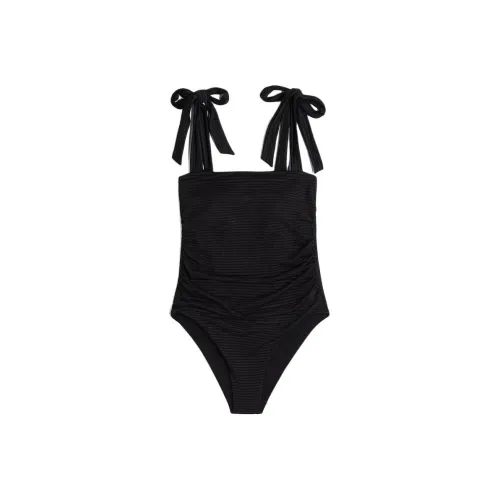 H&M Черные Женские Ван-Пис Купальники