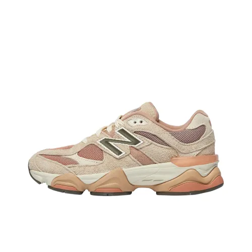 New Balance NB 9060 Low Топ Детская Беговая Обувь с Плоской Подошвой Серый Коричневый Светлый Воробей Коричневый Подростки