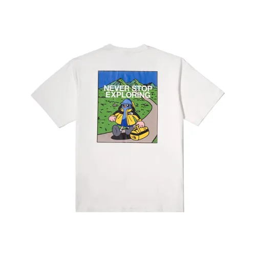 The North Face x TDC Быстросохнущая футболка унисекс снеговый белый цвет