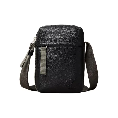 CALVIN KLEIN Искусственная кожа Camera Сумка Сумка через плечо Мужская Черная