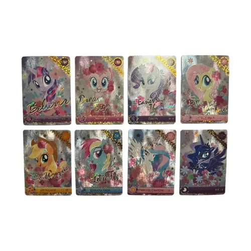 KAYOU My Little Pony Rainbow Сумка Третье Издание USR Уровень Карта IP Аниме Карточки 8 шт