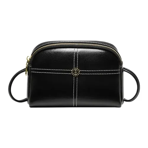 Narandu Чехол для телефона из коровьей кожи сумка через плечо мини женский полночный черный