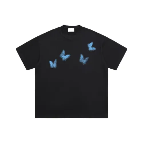 YOUSEKOO Черная унисекс футболка