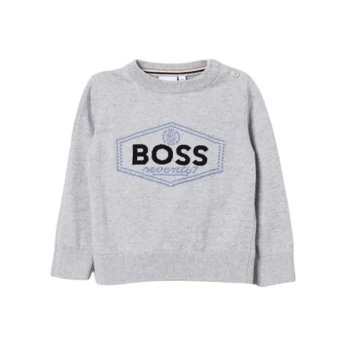 HUGO BOSS Серые Детские Свитеры