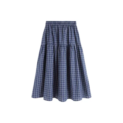 MIGU Многоцветные Женские Повседневные Длинные Юбки