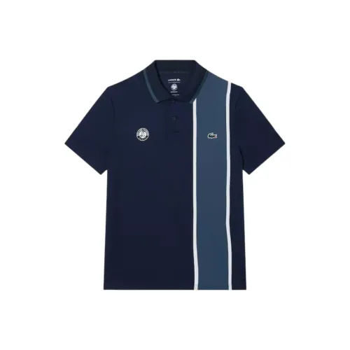 LACOSTE x ROLAND GARROS SS25 Ballboy Ультра Dry Поло Мужской