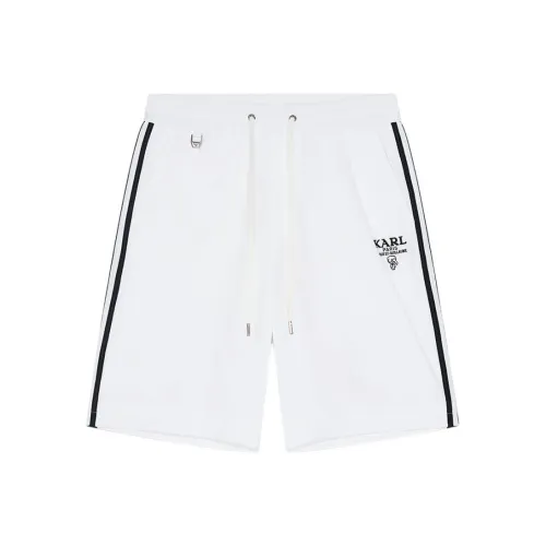 Шорты KARL LAGERFELD Повседневные Мужские Белые