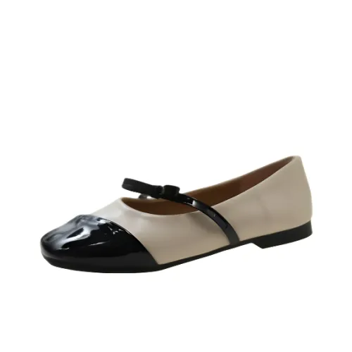 TAFN Mary Jane обувь Женская Абрикос