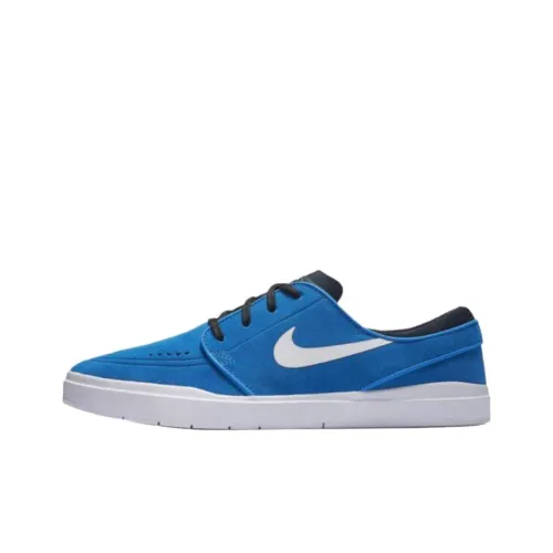 Nike SB Stefan Janoski Устойчивые к истиранию Низкие Кроссовки для скейтбординга Мужские Синие
