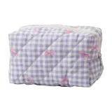 Клетка, бант, фиолетовый