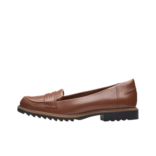 Clarks Griffin Milly Лоферы Женские Коричневый