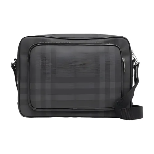 Burberry Нейлоновая курьерская сумка сумка через плечо мужская сумка угольно-черный