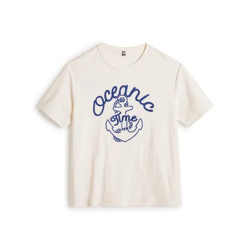 MADEN American Casual Экрю Мужская T-рубашка