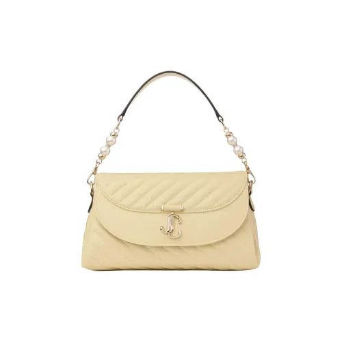 Jimmy Choo Avenue Lambskin Сумка через плечо Сумка Женская Светлый Бежевый