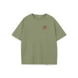 Пальма Зеленый (N Круглое Лицо Медведь Логотип на Груди)