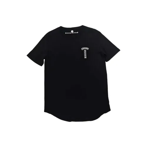 Chrome Hearts Мужские черные футболки