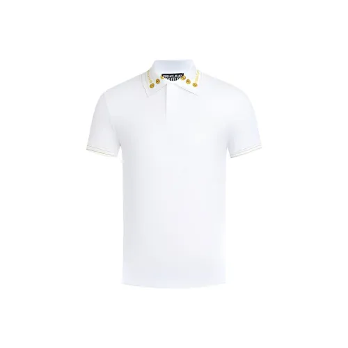 VERSACE JEANS COUTURE Поло Мужское Белое