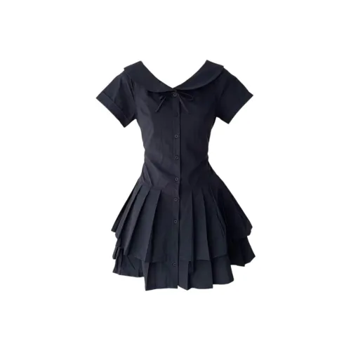 ADXKM Короткий рукав Платье Женское