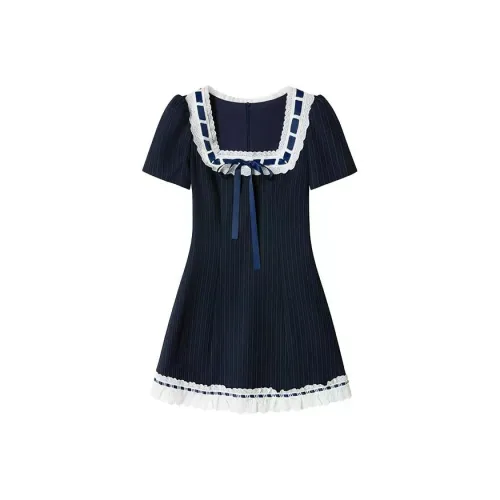 UENA Короткий рукав платье женское