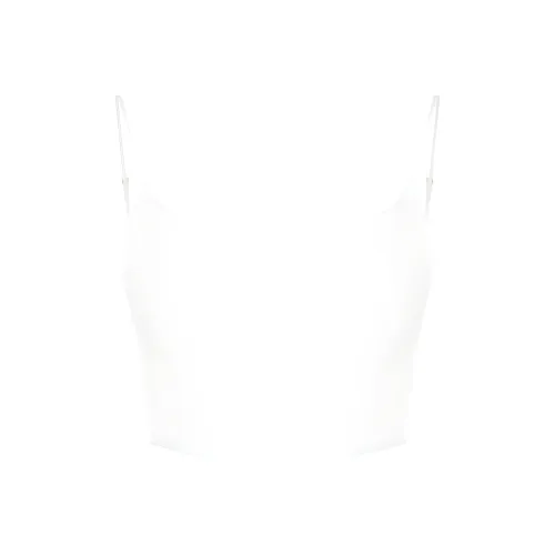 Zimmermann SS24 Топ на бретелях Женский Айвори Белый