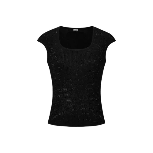 Karl Lagerfeld SS25 T-Shirt Женская Черная