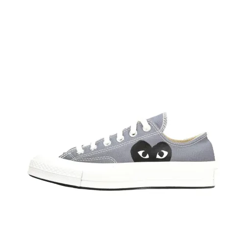 Конверс x CDG Low Топ Скейтборд Кроссовки Унисекс Серый
