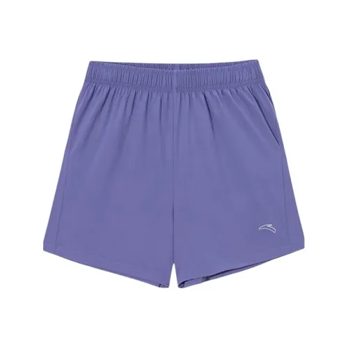 Anta Running Collection Женские спортивные шорты сумеречно-фиолетового цвета