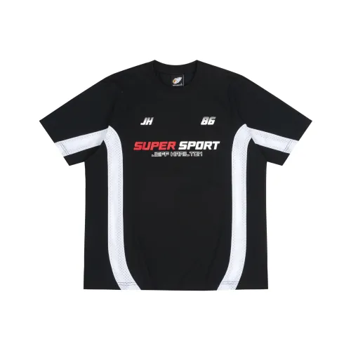 JEFF HAMILTON Черная унисекс футболка